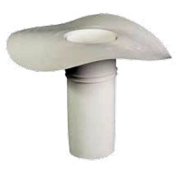 PVC lapostető összefolyó Ø100x240mm