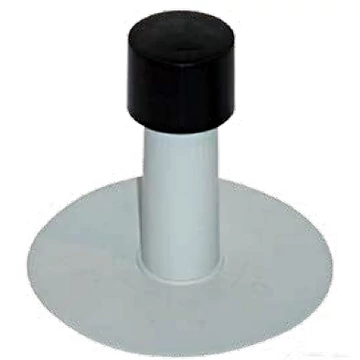 PVC lapostető páraszellőző Ø100x280mm