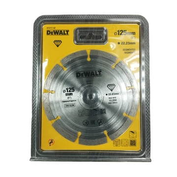 DeWALT gyémánt vágótárcsa 125x22,23 mm szegmentált