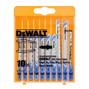 DeWALT dekopír fűrészlap készlet fémhez