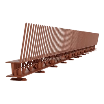 COROKAP® V Fésűs ereszszellőző elem 1m cserépvörös