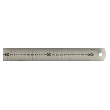 Hedue rozsdamentes acél vonalzó 100cm