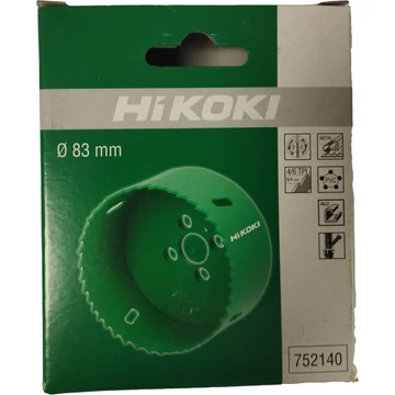 HiKOKI lyukfűrész 83mm HSS BI-metál