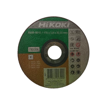 HiKOKI vágótárcsa inox 115x1,0mm