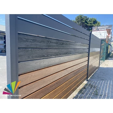 Kéri-Kerítés 2.13 famintás lemezkerítés deszka