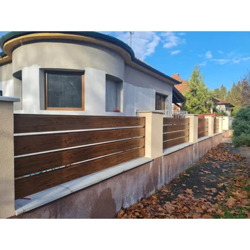 Kéri-Kerítés 2.18 famintás lemezkerítés deszka