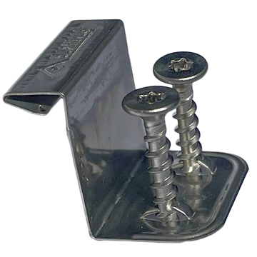 KériBádog fix hafter 25mm csavarral - 500 db