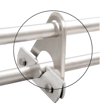 Csöves hófogóhoz magasító/duplázó elem