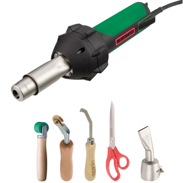 Leister műanyag hegesztő szett