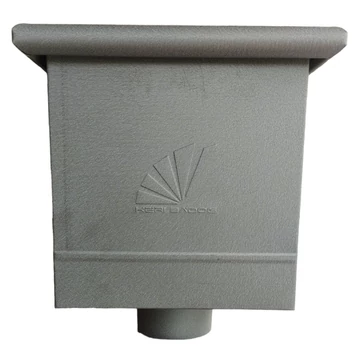 Színes acél fali vízgyűjtő üst Ø100 mm - KériBádog