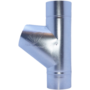 Horganyzott acél y-bekötő 100mm