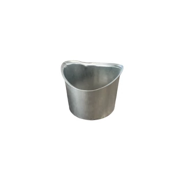 Horganyzott acél kifolyócsonk 100mm