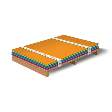 Lindab FOP-CO fényes acél táblalemez 0,5x1230x2000 mm Classic