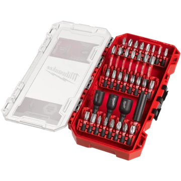 Milwaukee bit és dugókulcs készlet 35 részes Shockwave