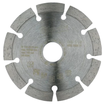 Milwaukee gyémánt vágótárcsa 115x22,23 mm szegmentált