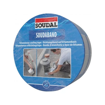 Soudal Soudaband Alu butyl szalag 10cmx10m - alu