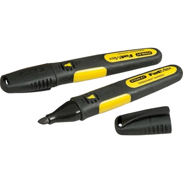 Stanley FatMax jelölőfilc fekete, vastag 2db