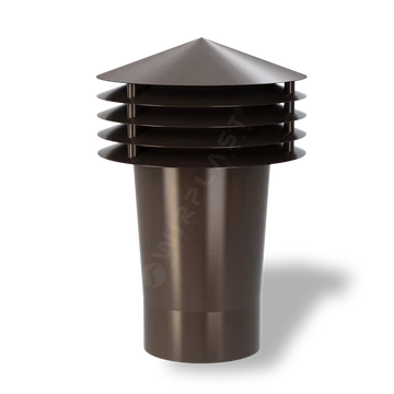 Gravitációs szellőzősapka Ø110mm Wirplast