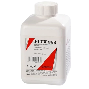 Chemet Flux 252 forrasztóvíz bovonatolt rozsdamentes acélhoz