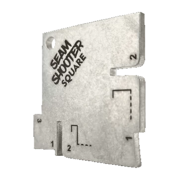 metalManiak Seam Shooter Square - kulcstartó