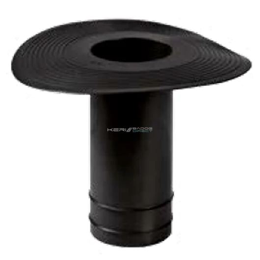 Lapostető összefolyó bitumenes szigeteléshez Ø80x240mm