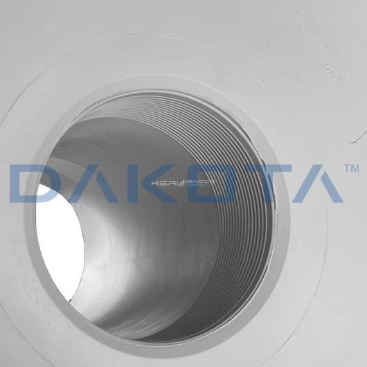 PVC lapostető összefolyó Ø80x240mm 10db/csomag