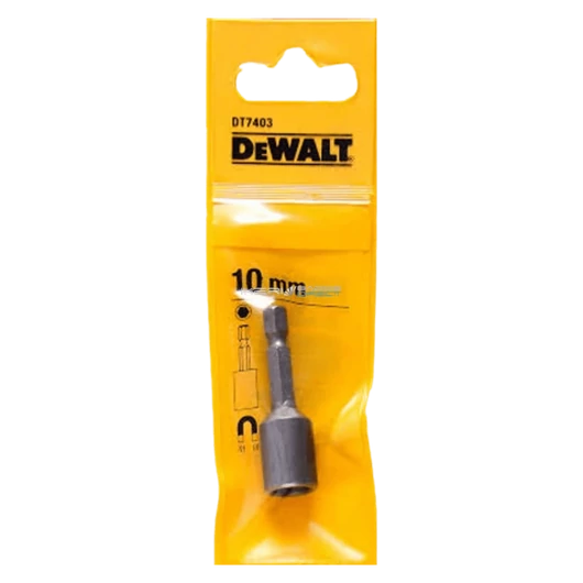 DeWALT dugókulcs 10/50mm Hex mágneses