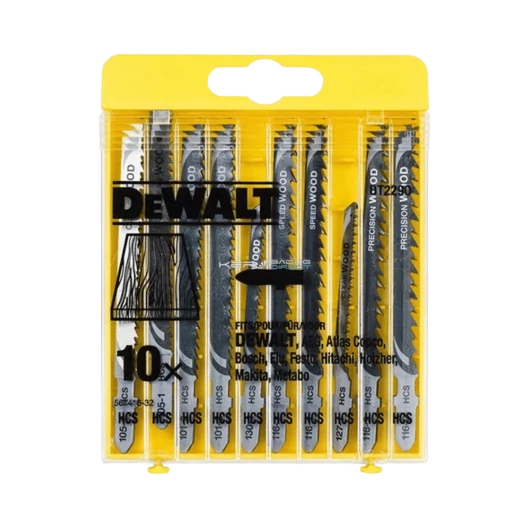 DeWALT dekopír fűrészlap készlet fához