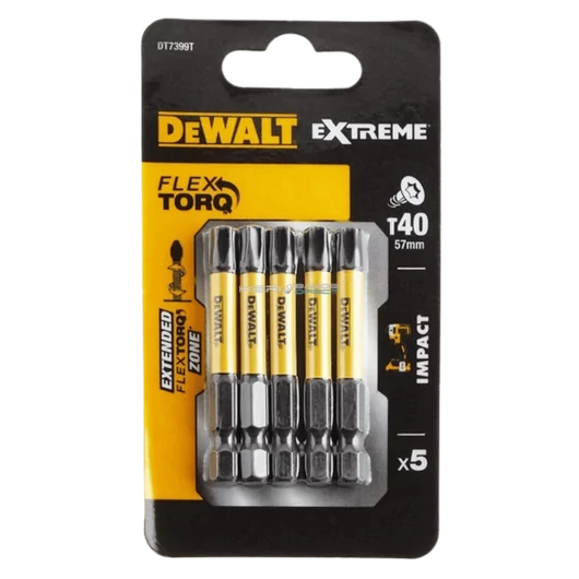 DeWALT FlexTorq® csaverbehajtó bit 50 mm TX40
