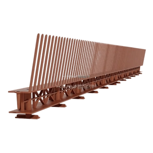 COROKAP® V Fésűs ereszszellőző elem 1m cserépvörös