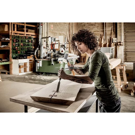 Halder Supercraft kalapács alkalmazási példák faipar és vésés