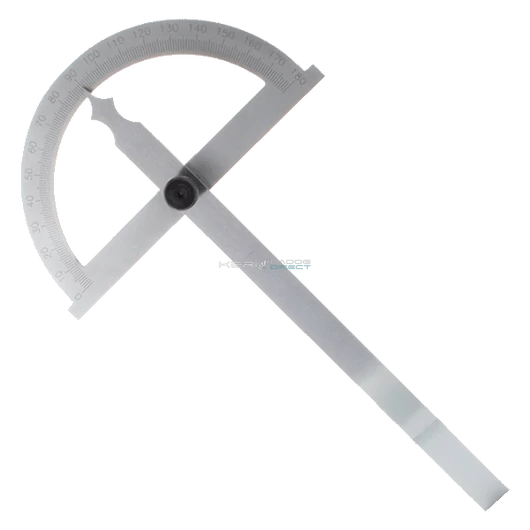 Hedue acél szögmérő 200 mm rögzítőcsavarral