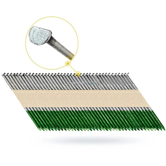 HiKOKI D fejű 2,8 x 50 mm gyűrűs szeg - 34° - 3000 db