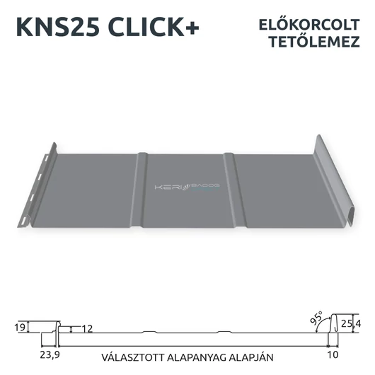 KériBádog KNS25 Click+ metszet