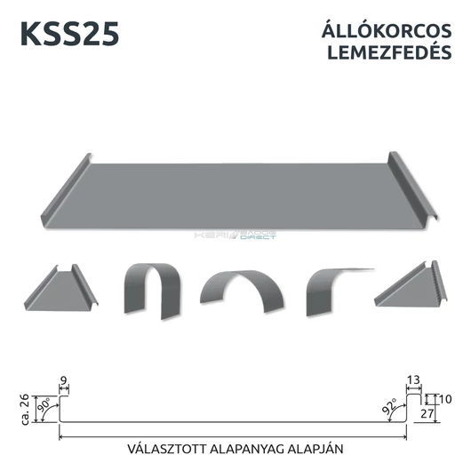 KSS25 ELŐKORCOLT LEMEZ