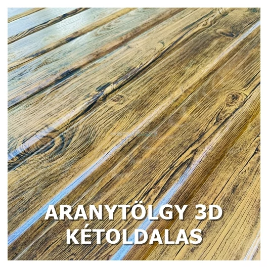 KTP8  - T8  famintás trapézlemez Aranytölgy 3D - kétoldalas