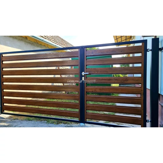 Kéri-kerítés sötét dió