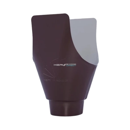 Alumínium betorkollócsonk 76mm RAL8017 Barna