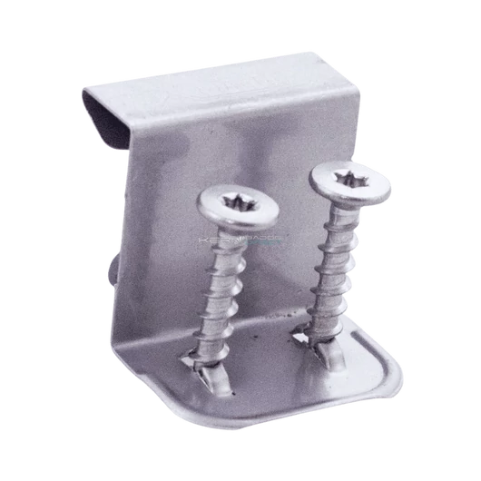 KériBádog fix hafter 25mm csavarral - 500 db