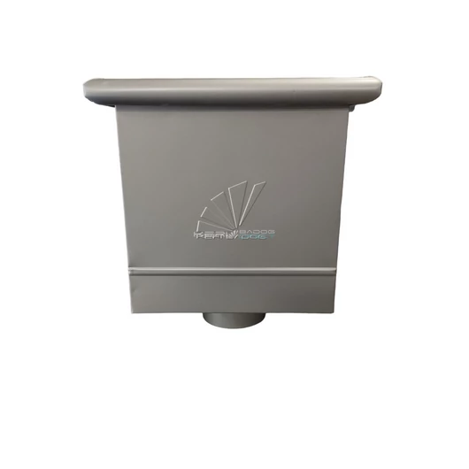 Színes aluminium fali vízgyűjtő üst Ø100 mm - KériBádog