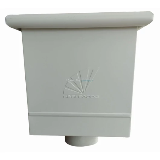 Színes alumínium fali vízgyűjtő üst Ø100 mm - KériBádog