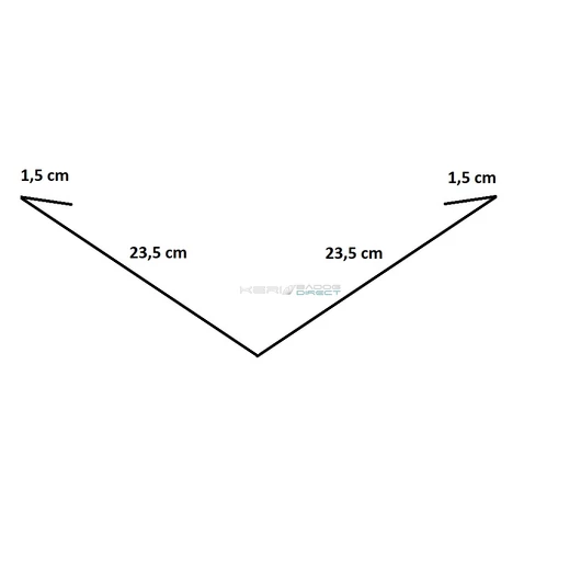 Színes fényes alumíniumlemez vápa 2 m