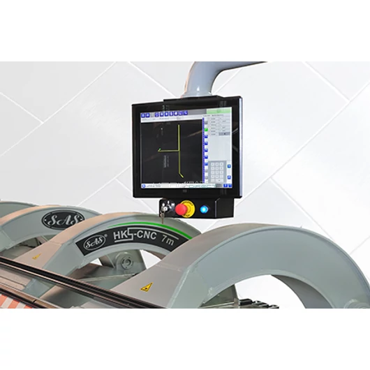 SAS HKS-CNC Profi  hidraulikus hajlítógép 5m
