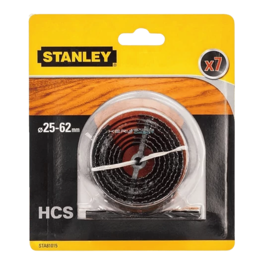 Stanley lyukfűrész készlet HCS 25-62 mm