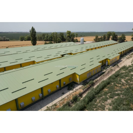 IsoAc5 60mm hőszigetelő tető szendvicspanel felhasználás