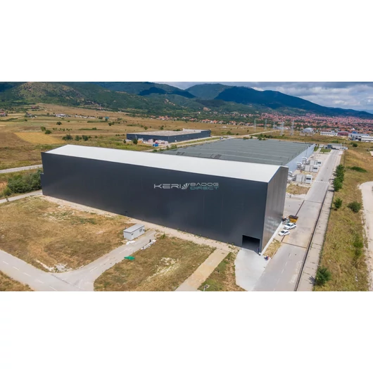 IsoAc5 60mm hőszigetelő tető szendvicspanel felülnézetből