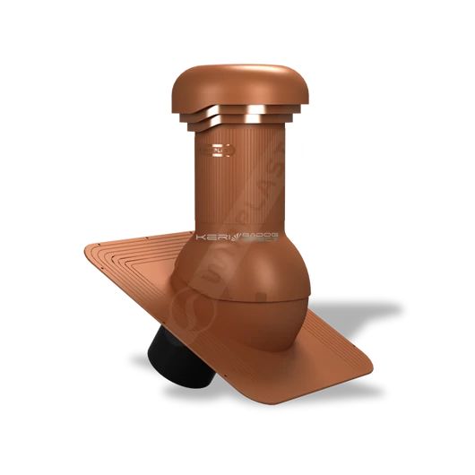 Gravitációs szellőző zsindely, pala, síkcserép fedéshez Ø125mm