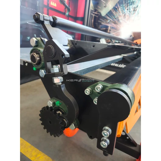 OLMET ALPHA 2110mm kézi hajlító gép görgős ollóval