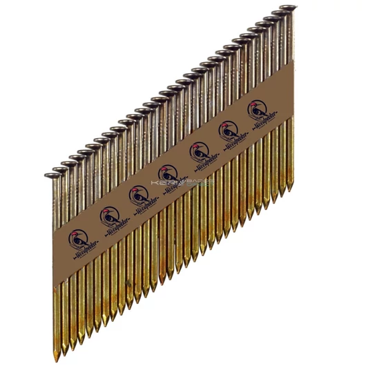 Woodpecker D fejű 2,8 x 90 mm gyűrűs szeg - 34° - 2000 db