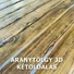 Kép 1/5 - KTP8  - T8  famintás trapézlemez Aranytölgy 3D - kétoldalas
